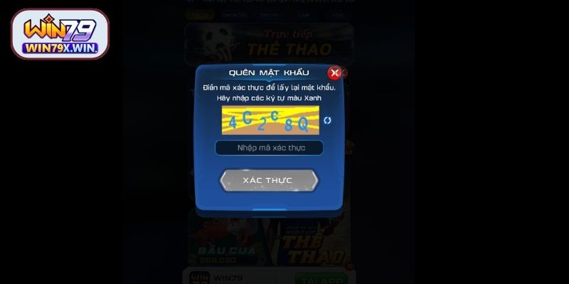Một vài lưu ý khi lấy lại mật khẩu Win79